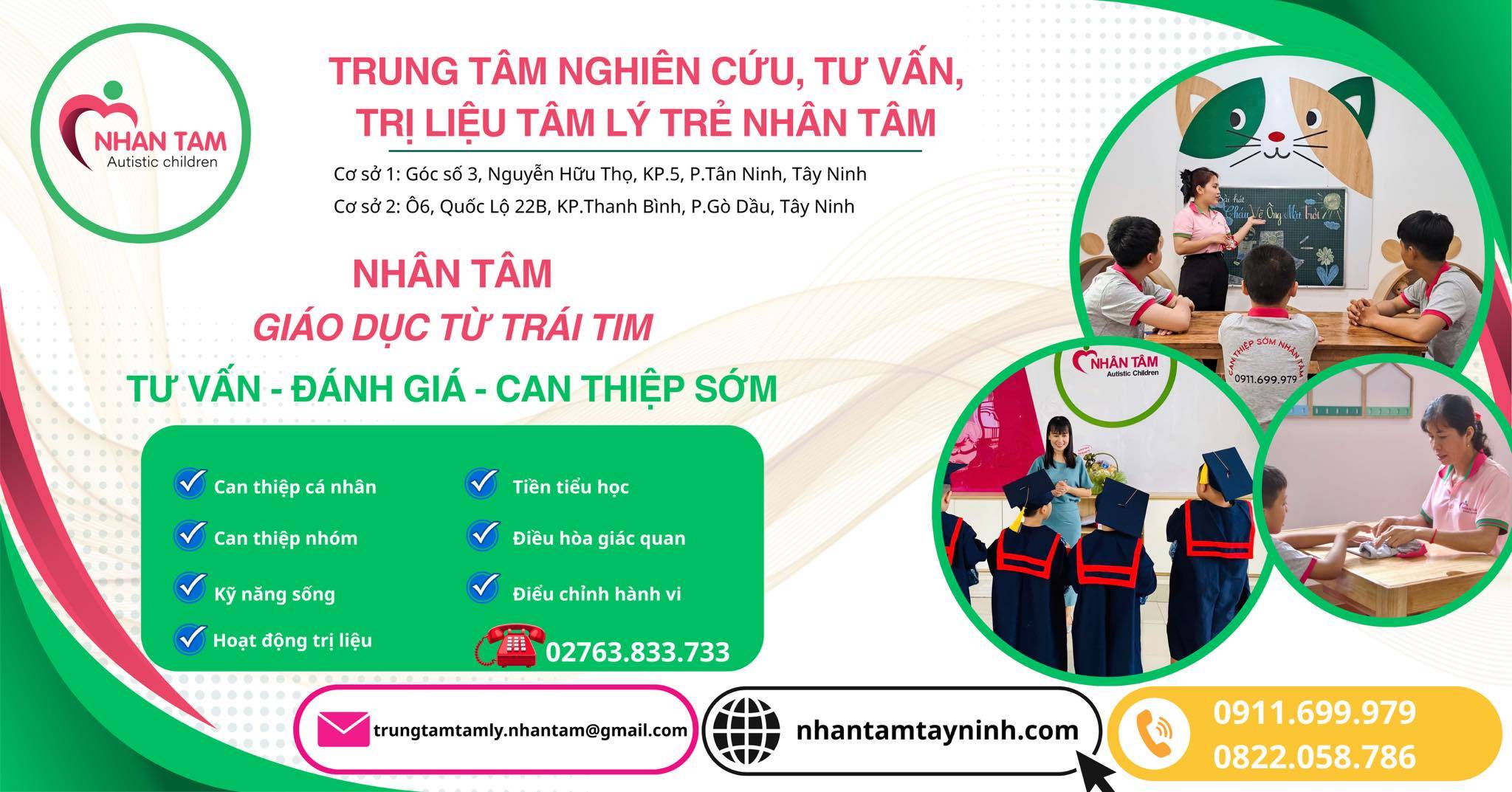 Trung tâm Can Thiệp Sớm Nhân Tâm - Cơ sở 2