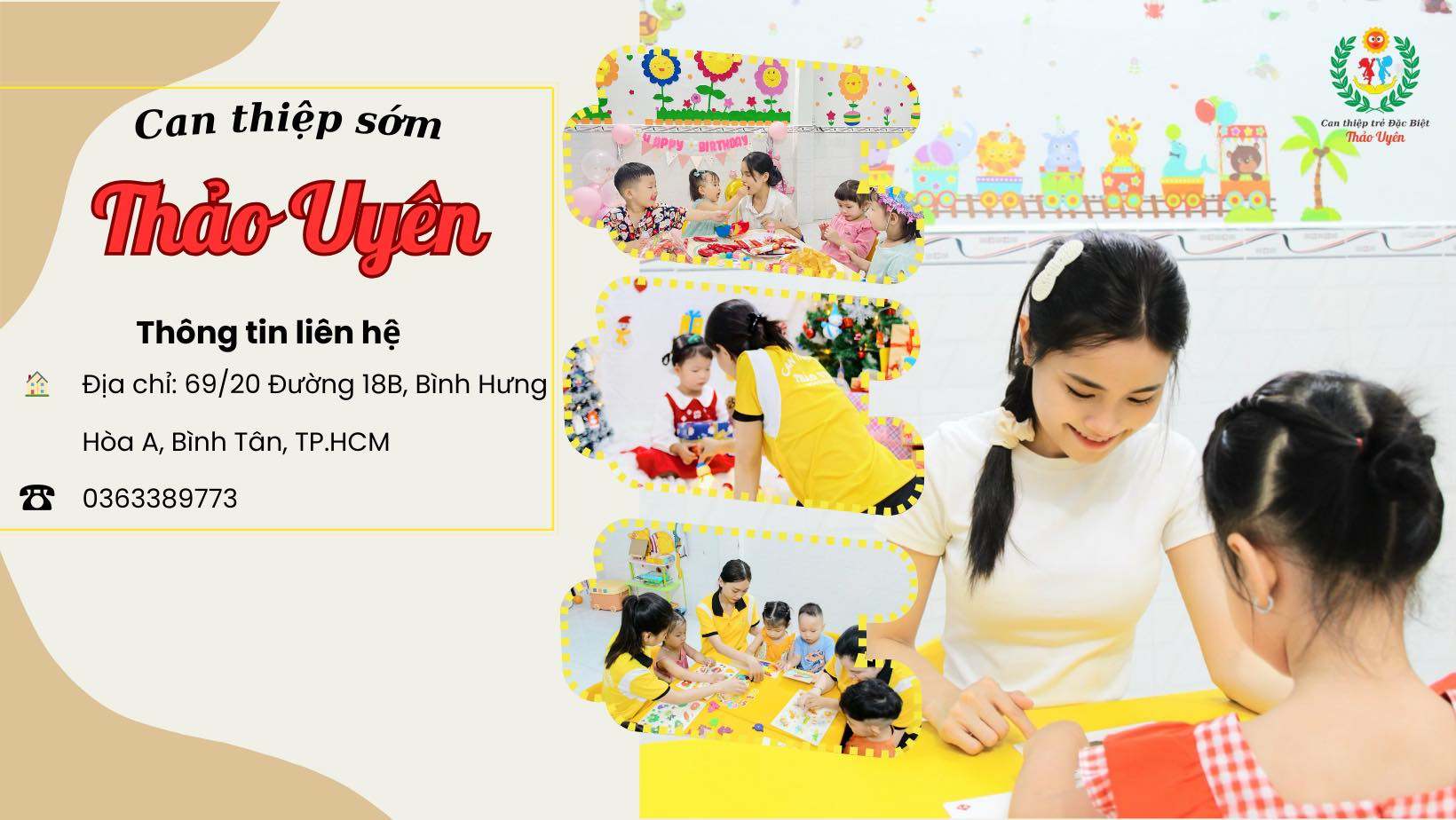 Trung tâm Can Thiệp Sớm Thảo Uyên - Bình Tân