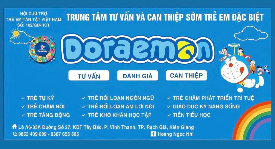 Trung tâm Can Thiệp Sớm Trẻ Đặc Biệt Doraemon - Kiên Giang