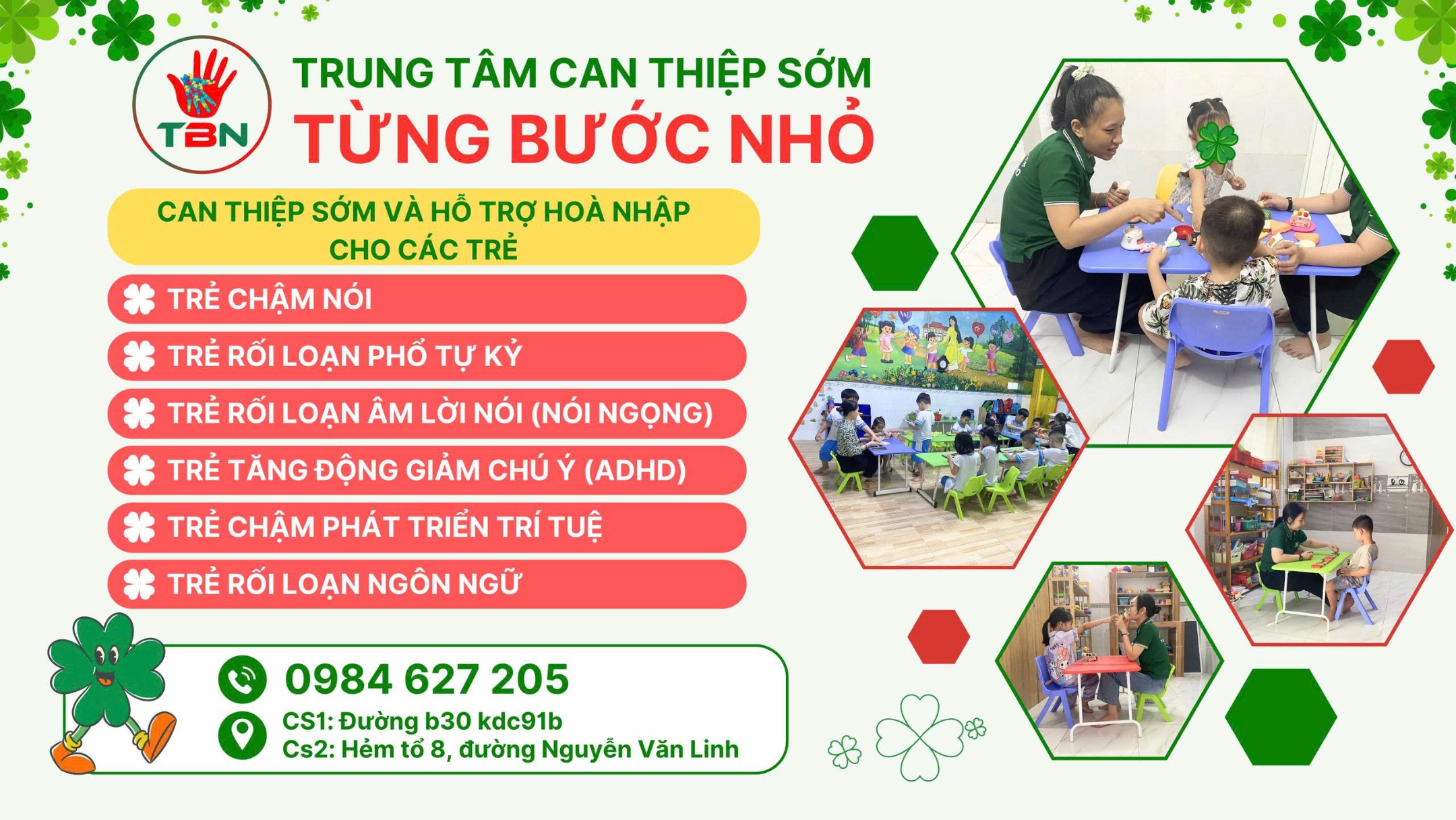 Trung Tâm Can Thiệp Sớm Từng Bước Nhỏ - Ninh Kiều