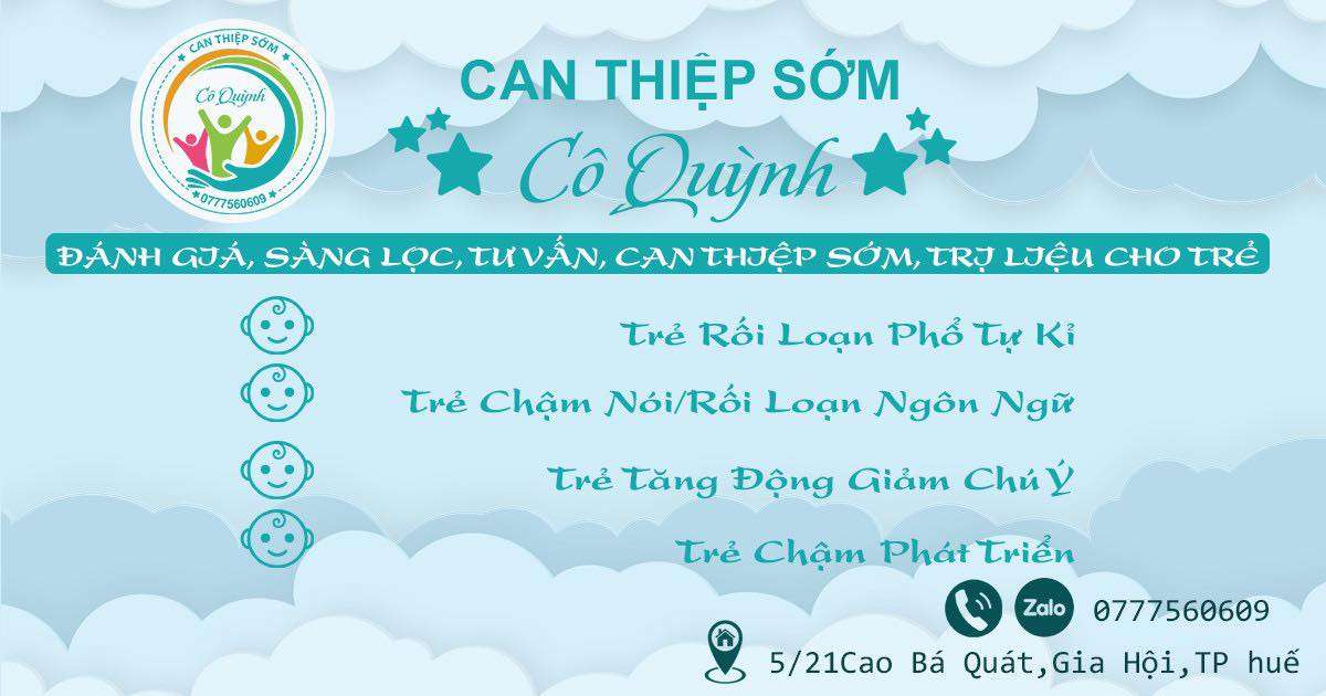 Trung tâm Can Thiệp trẻ đặc biệt Huế - Gia Hội