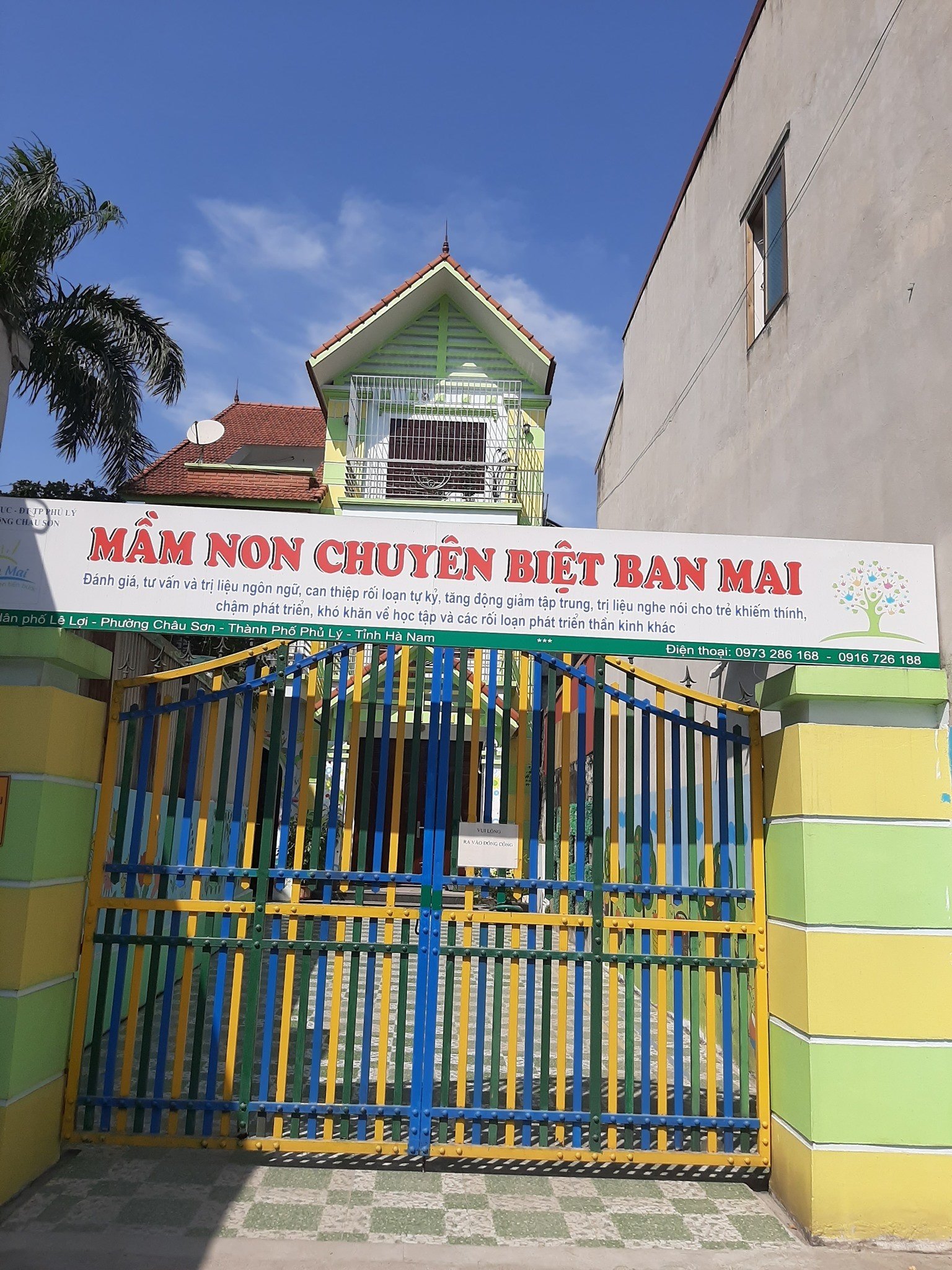 Trung Tâm Chuyên Biệt Ban Mai - Hà Nam