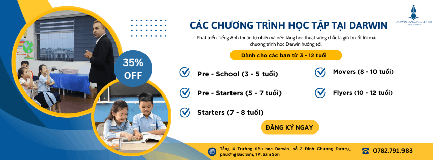 Trung tâm Darwin Language Center - Thanh Hóa
