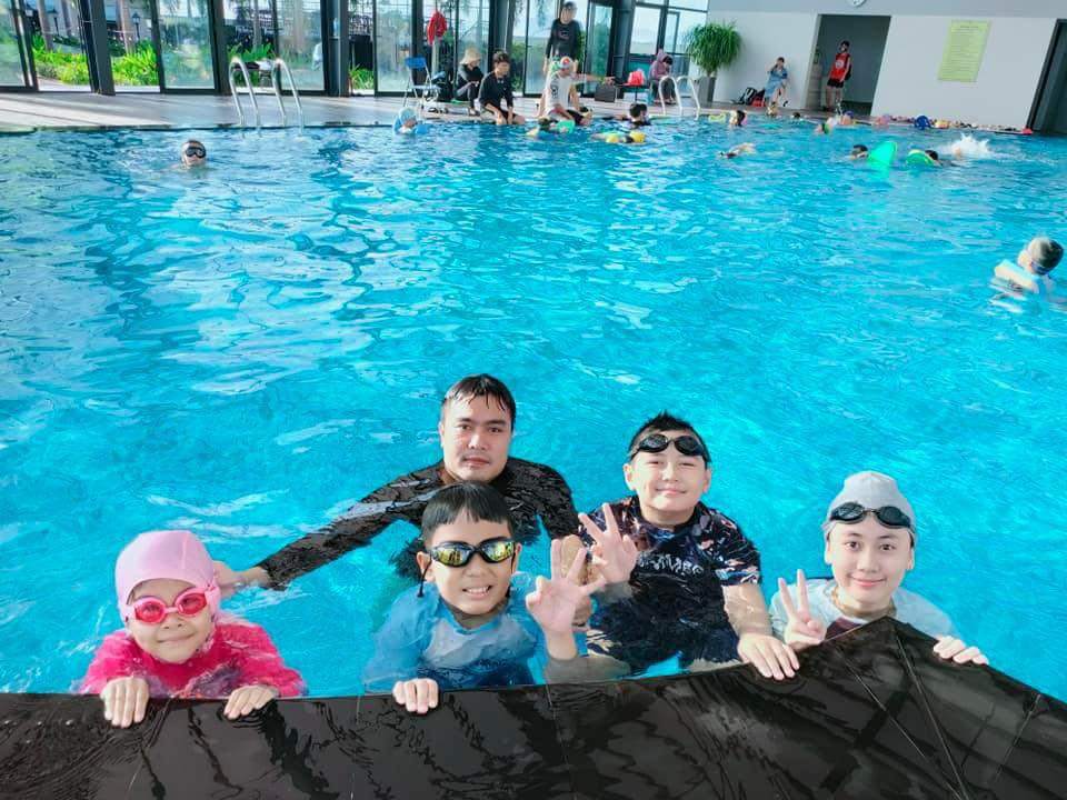 Trung tâm Dạy bơi tại Huế - HDV Quốc Ân