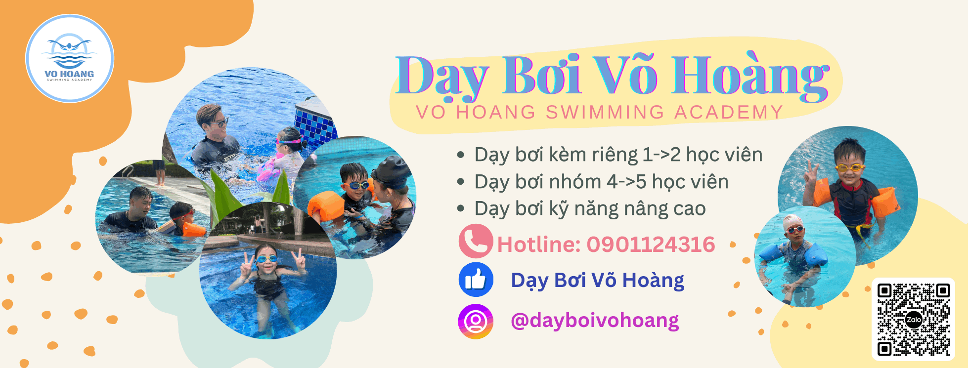 Trung tâm dạy bơi Võ Hoàng - Gò Vấp