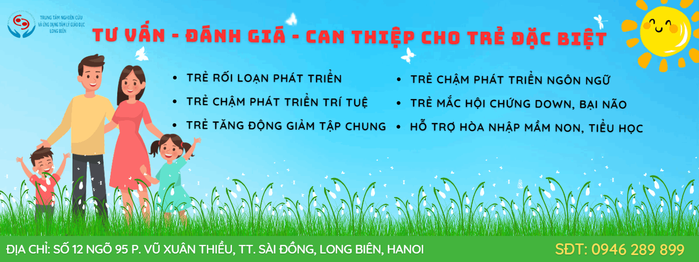 Trung tâm dạy trẻ tự kỷ chậm nói uy tín - Long Biên