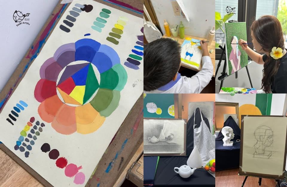 Trung tâm dạy vẽ Foxei ArtStu - Lê Chân