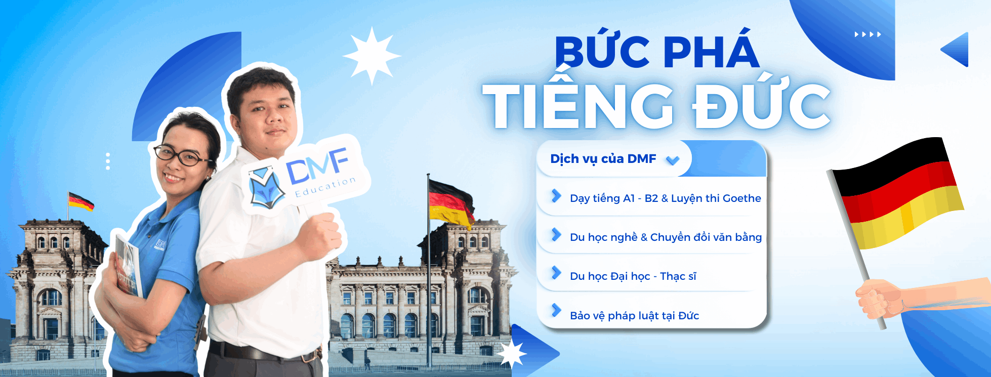 Trung tâm DMF Vietnam - Học tiếng & Du học Đức - Bình Thạnh