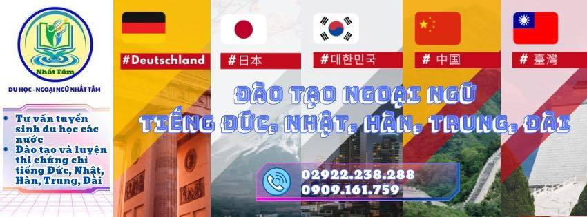 Trung tâm Du học CHLB Đức - Ngoại ngữ - Du học Nhất Tâm - Ninh Kiều