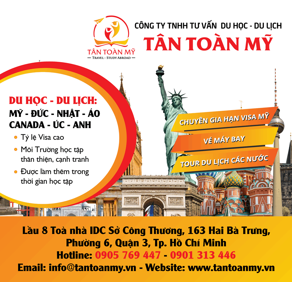 Trung tâm Du học du lịch Tân Toàn Mỹ - Quận 1
