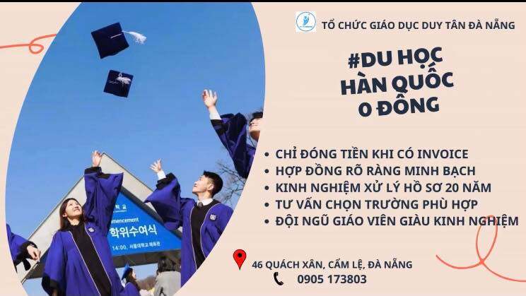 Trung tâm Du Học Hàn Quốc Duy Tân - Chi Nhánh Đà Nẵng - Cẩm Lệ
