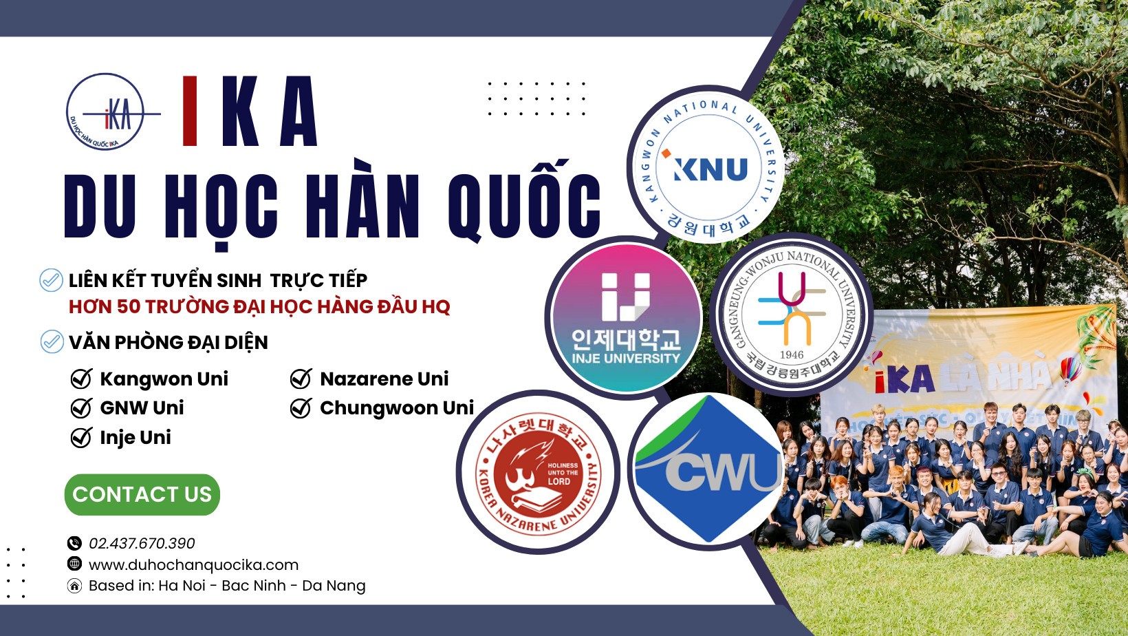 Trung tâm Du học Hàn Quốc IKA - Dịch Vọng Hậu