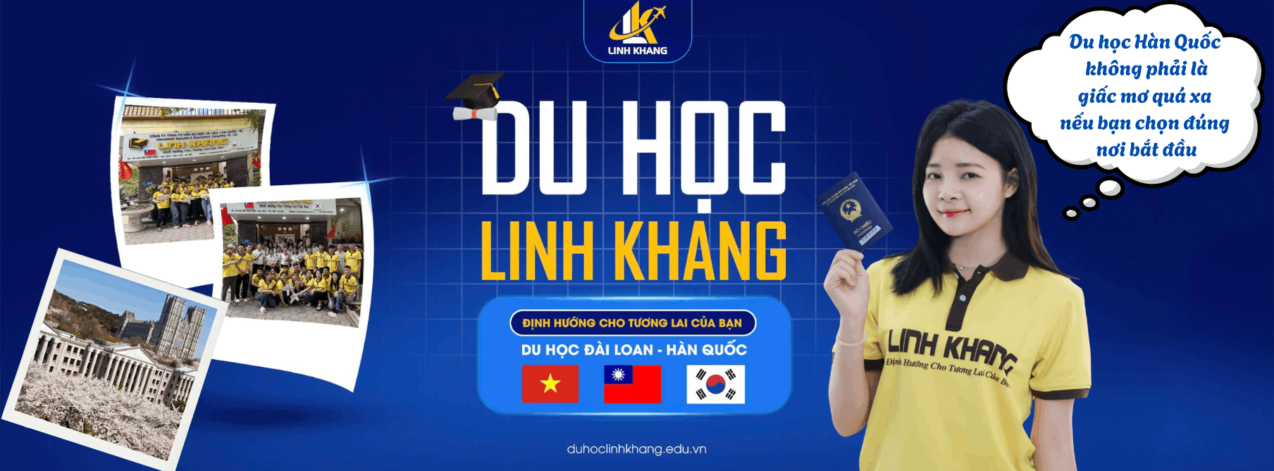 Trung tâm Du học Hàn Quốc Linh Khang - Cơ sở 1