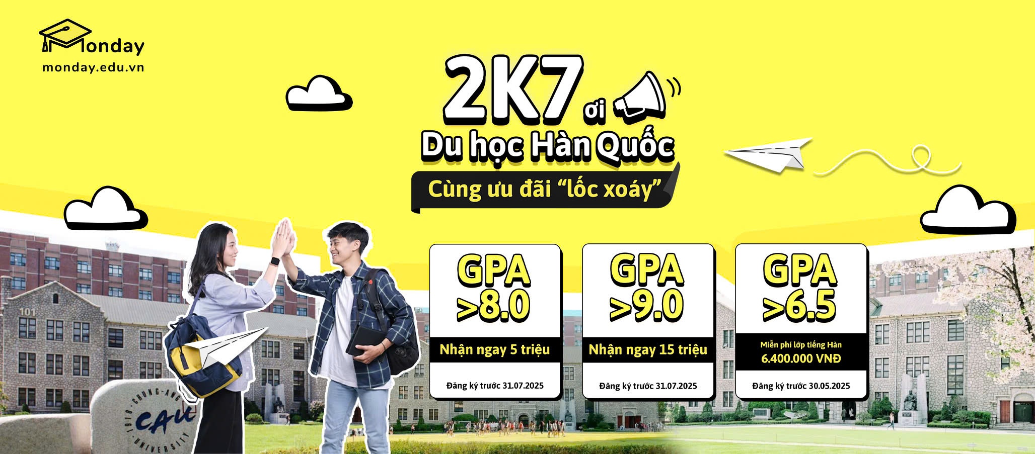 Trung tâm Du học Hàn Quốc Monday - Bình Thạnh