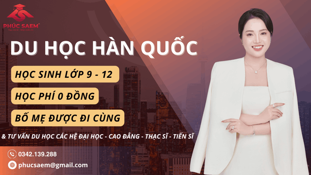Trung tâm Du học Hàn Quốc PHÚC SAEM - Thủy Nguyên