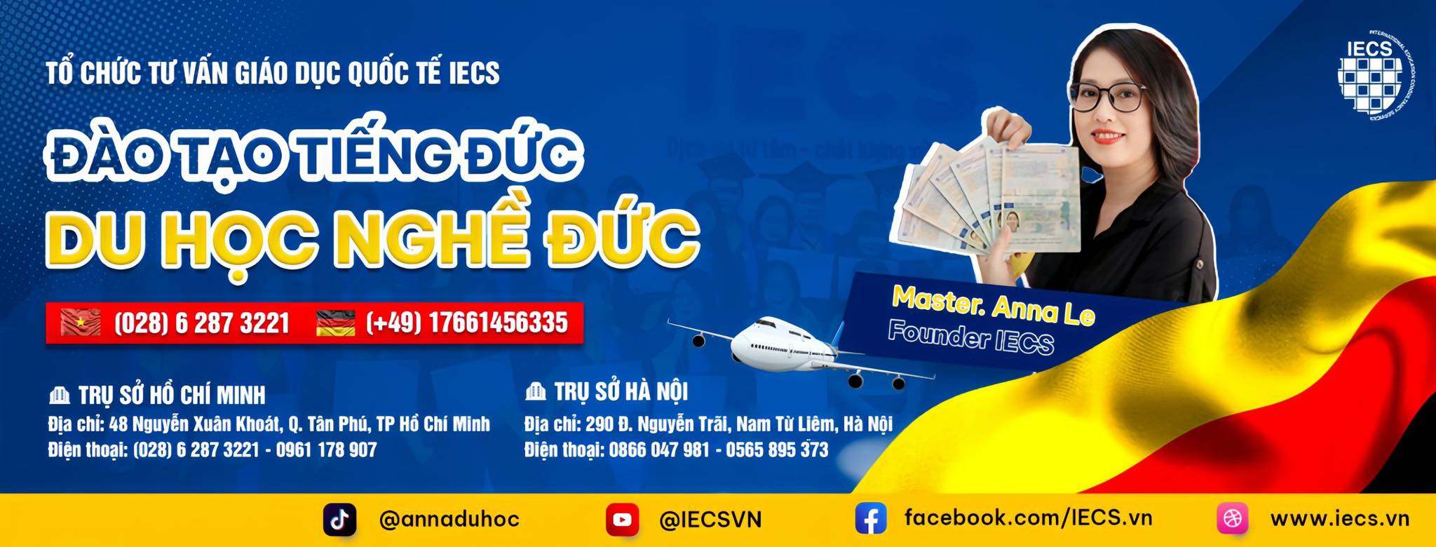 Trung tâm Du học nghề Đức IECS - Tân Phú