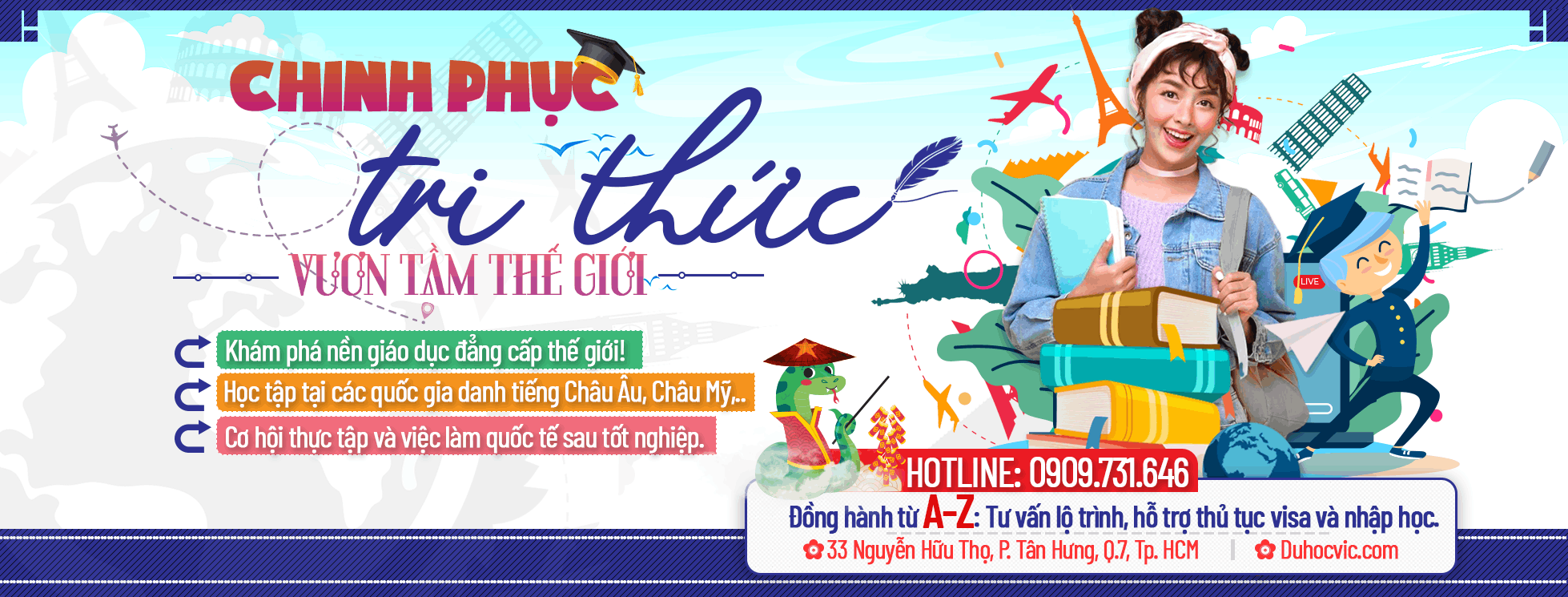 Trung tâm Du học Quốc tế Vic - Quận 7