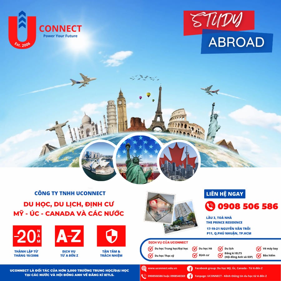 Trung tâm Du học UCONNECT - Phú Nhuận