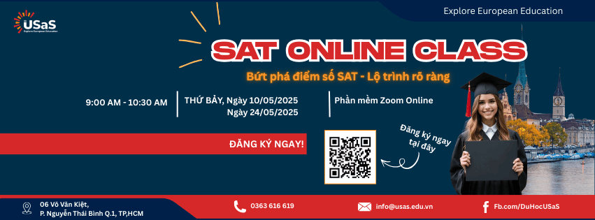 Trung tâm Du học và Học bổng Châu Âu USaS - Quận 1