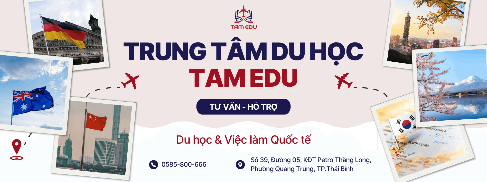 Trung tâm Du Học - Việc Làm Quốc Tế TAM Edu - Thái Bình