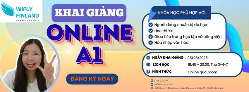 Trung tâm Du học Wifly Finland - Quận 11