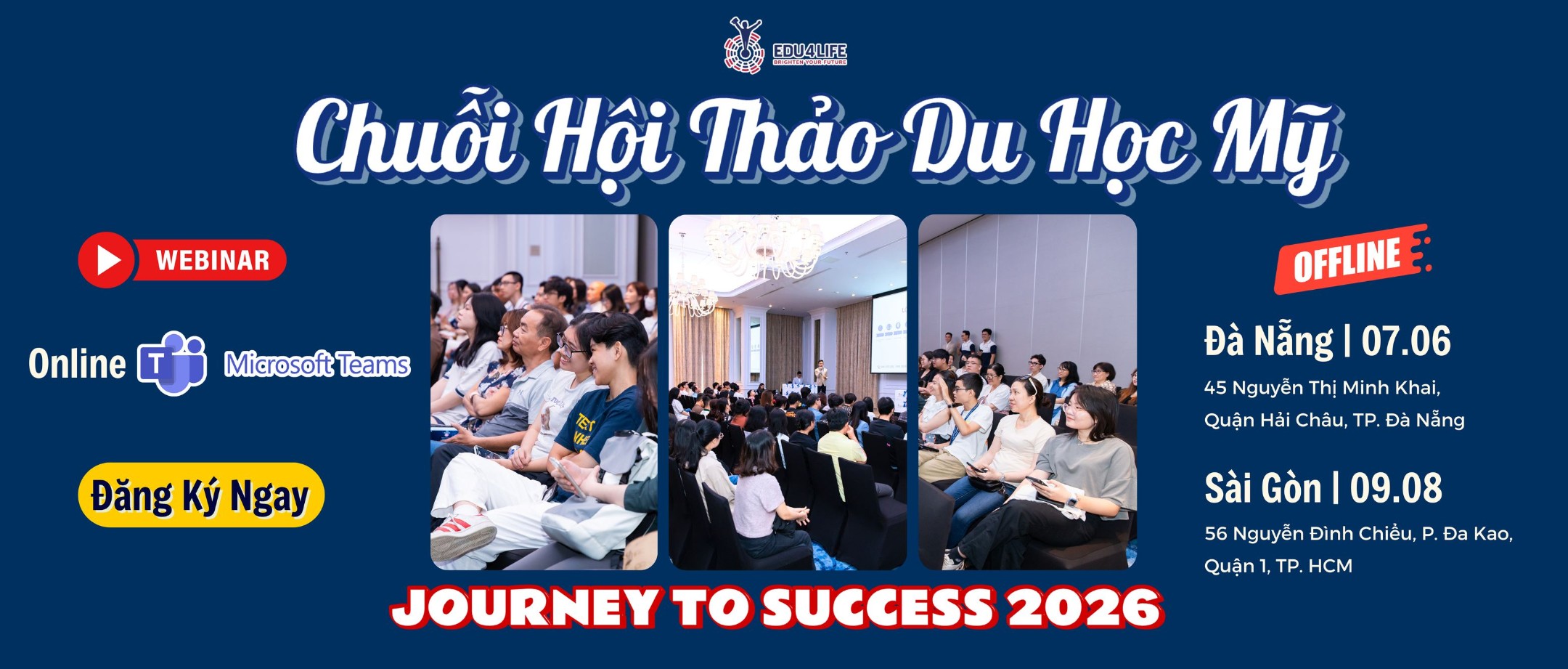 Trung tâm EDU4LIFE - Du học Mỹ - Quận 1