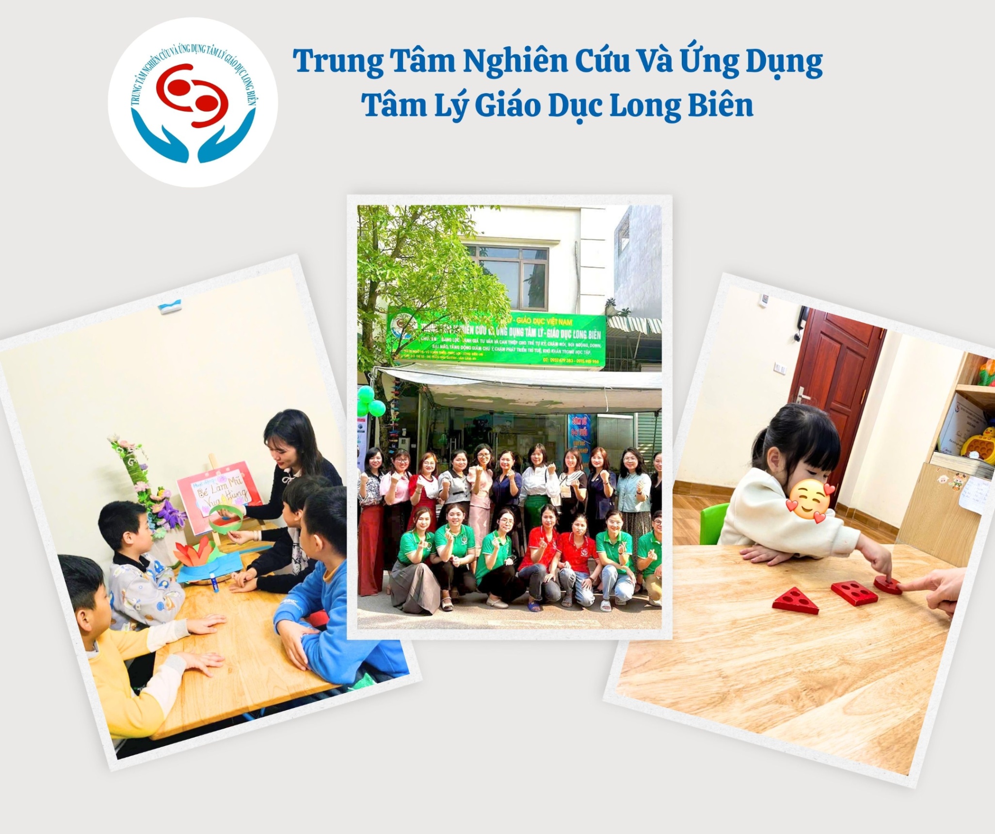 Trung Tâm Nghiên Cứu Và Ứng Dụng Tâm Lý Giáo Dục Long Biên - Phúc Đồng