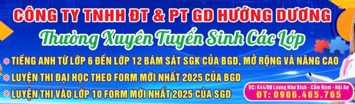 Trung tâm Giáo dục Hướng Dương - Cẩm Nam