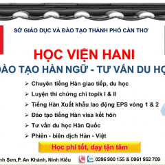 Trung tâm Hàn ngữ Hani - Cần Thơ