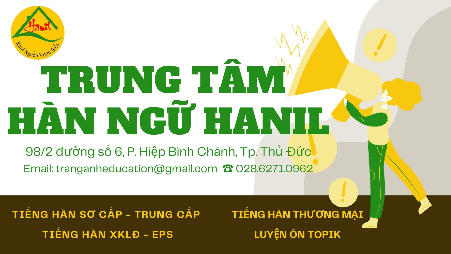 Trung tâm Hàn Ngữ Hanil - Thủ Đức