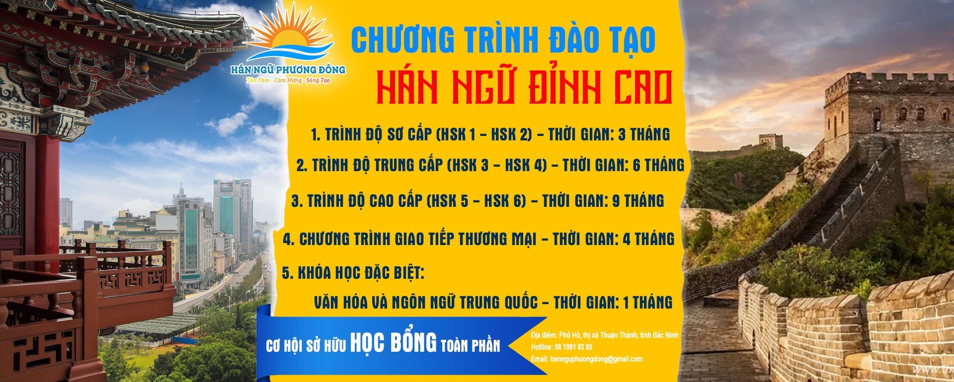 Trung tâm Hán Ngữ Phương Đông - Thuận Thành