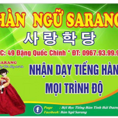 Trung tâm Hàn ngữ Sarang - Lê Thanh Nghị