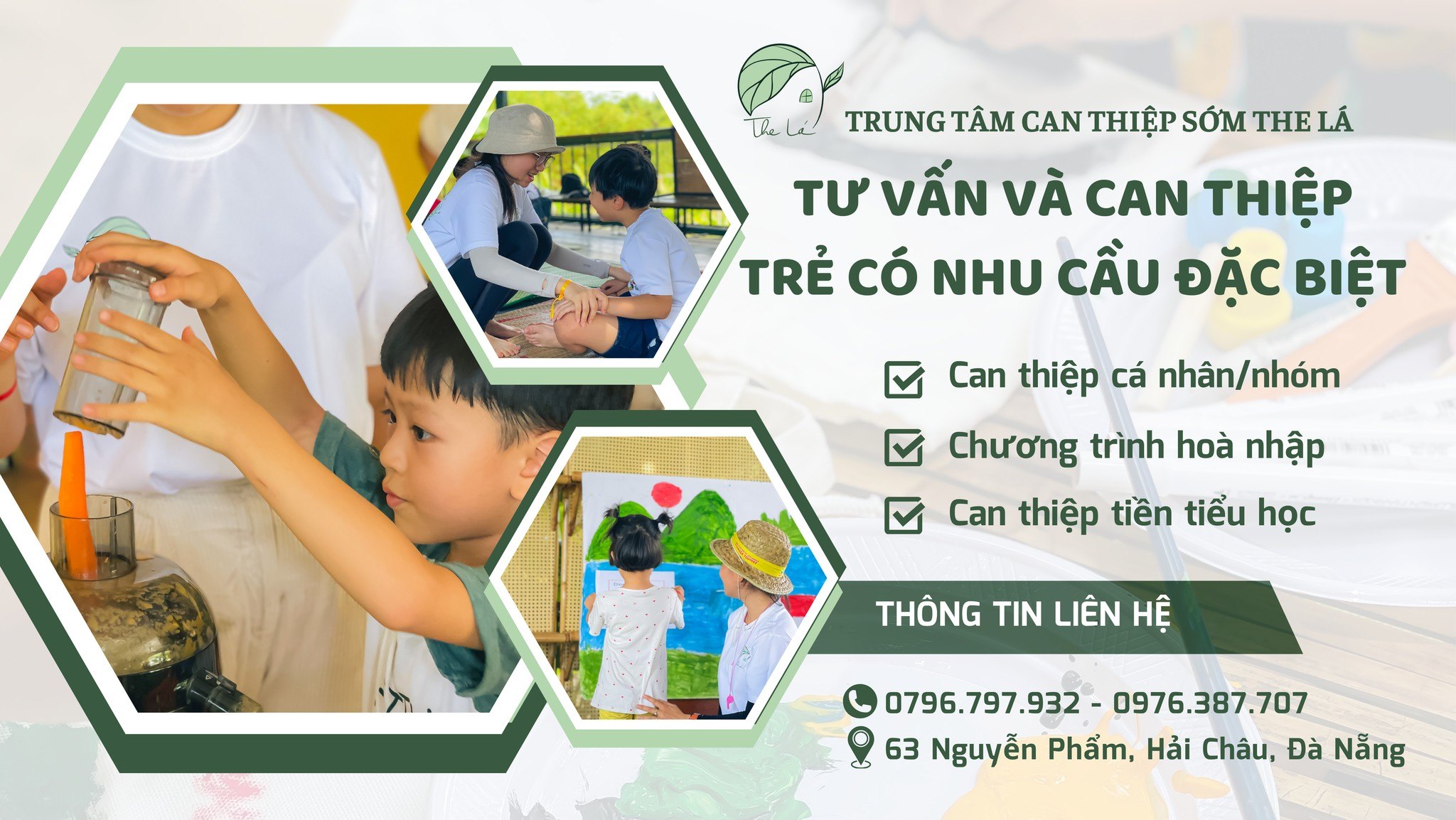 Trung tâm hỗ trợ phát triển giáo dục hoà nhập Chiếc Lá - Hải Châu