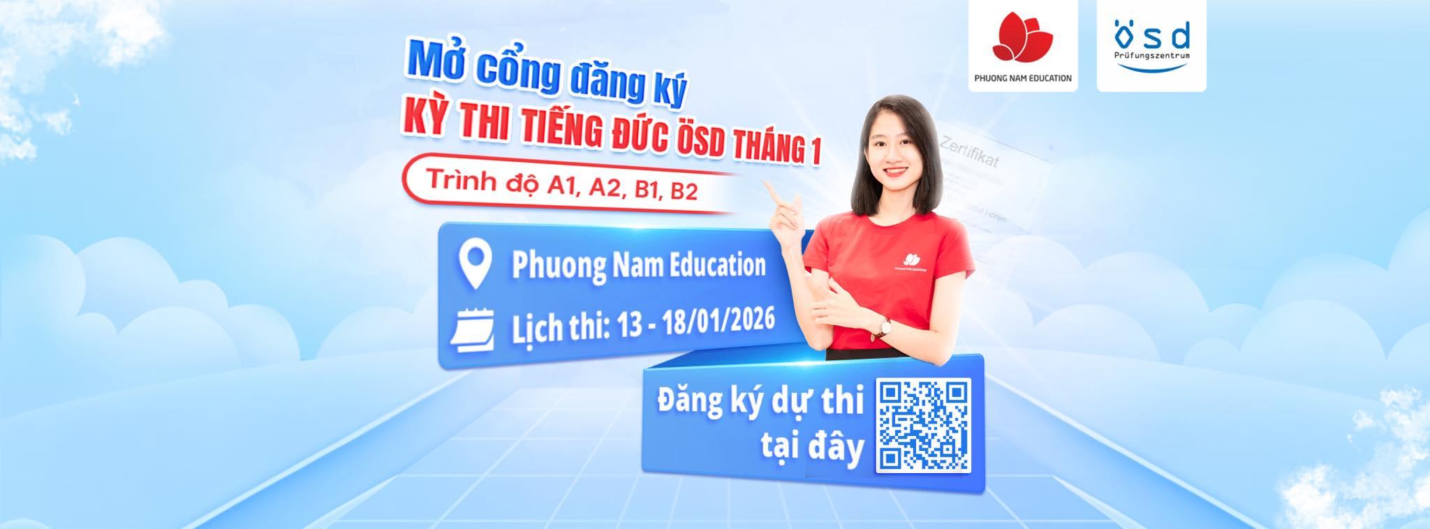 Trung tâm Học Tiếng Đức - Phuong Nam Edcation - Vườn Lài