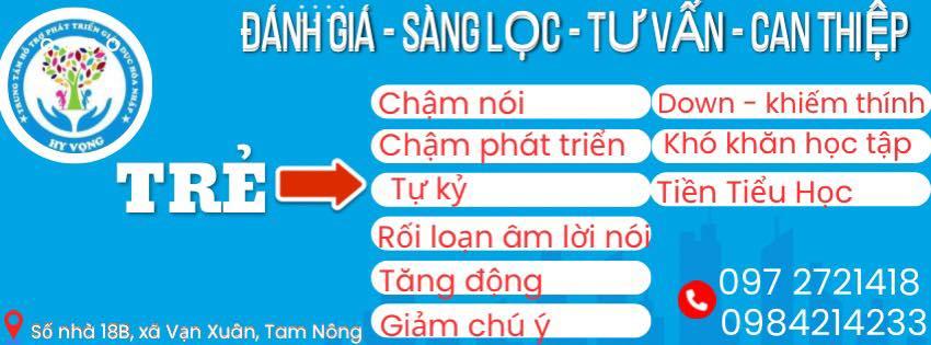 Trung tâm Hy Vọng Tam Nông - Cơ sở 4
