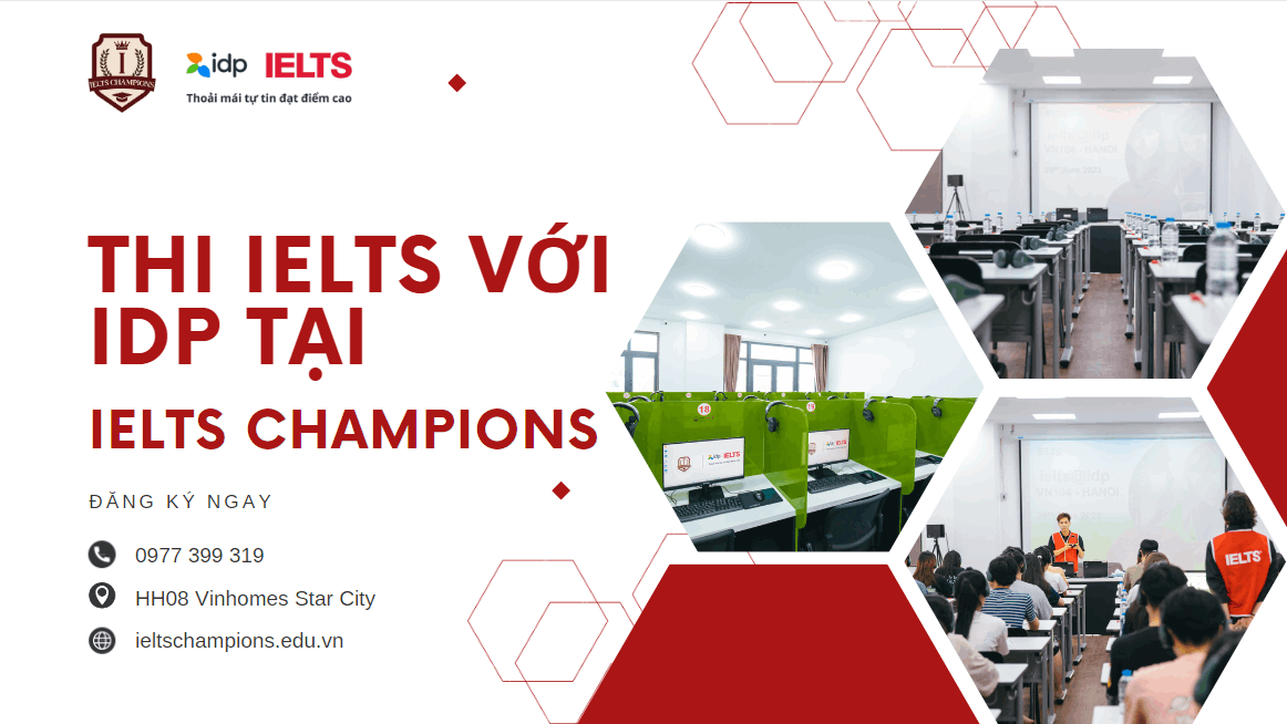 Trung tâm IELTS Champions - Thanh Hóa