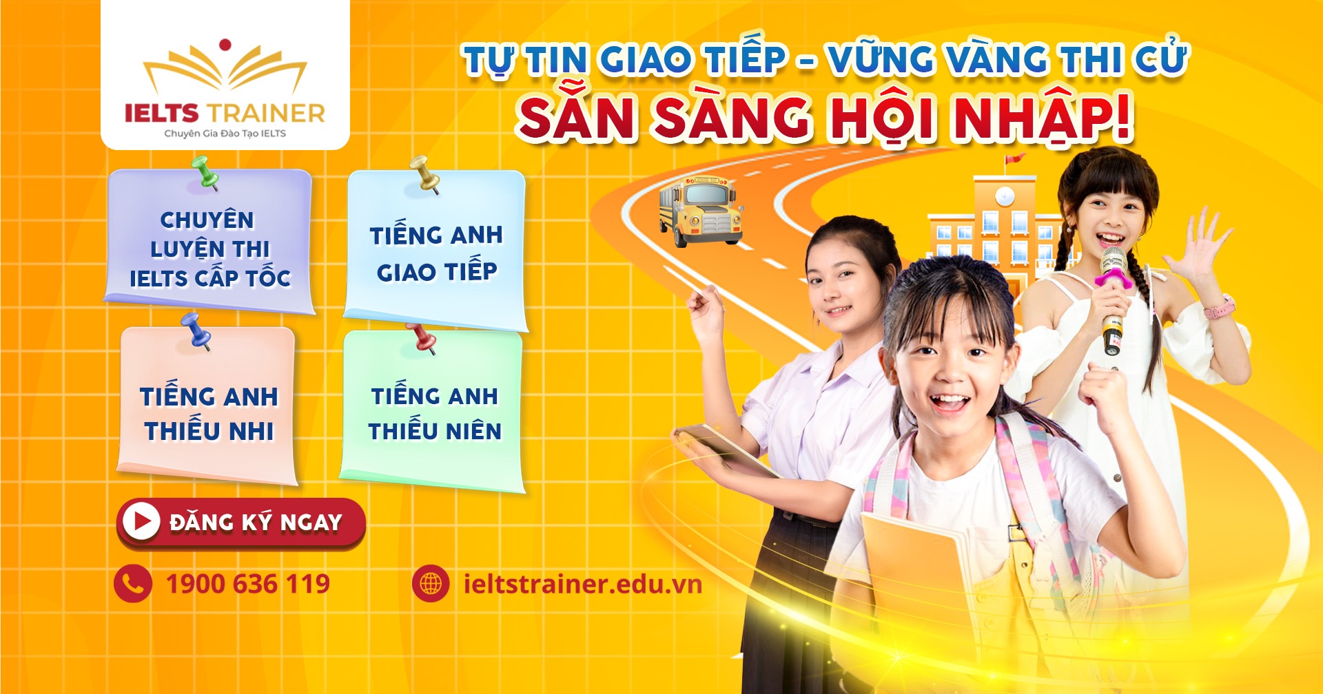 Trung tâm IELTS Trainer - Chuyên gia đào tạo IELTS - Cơ sở 1