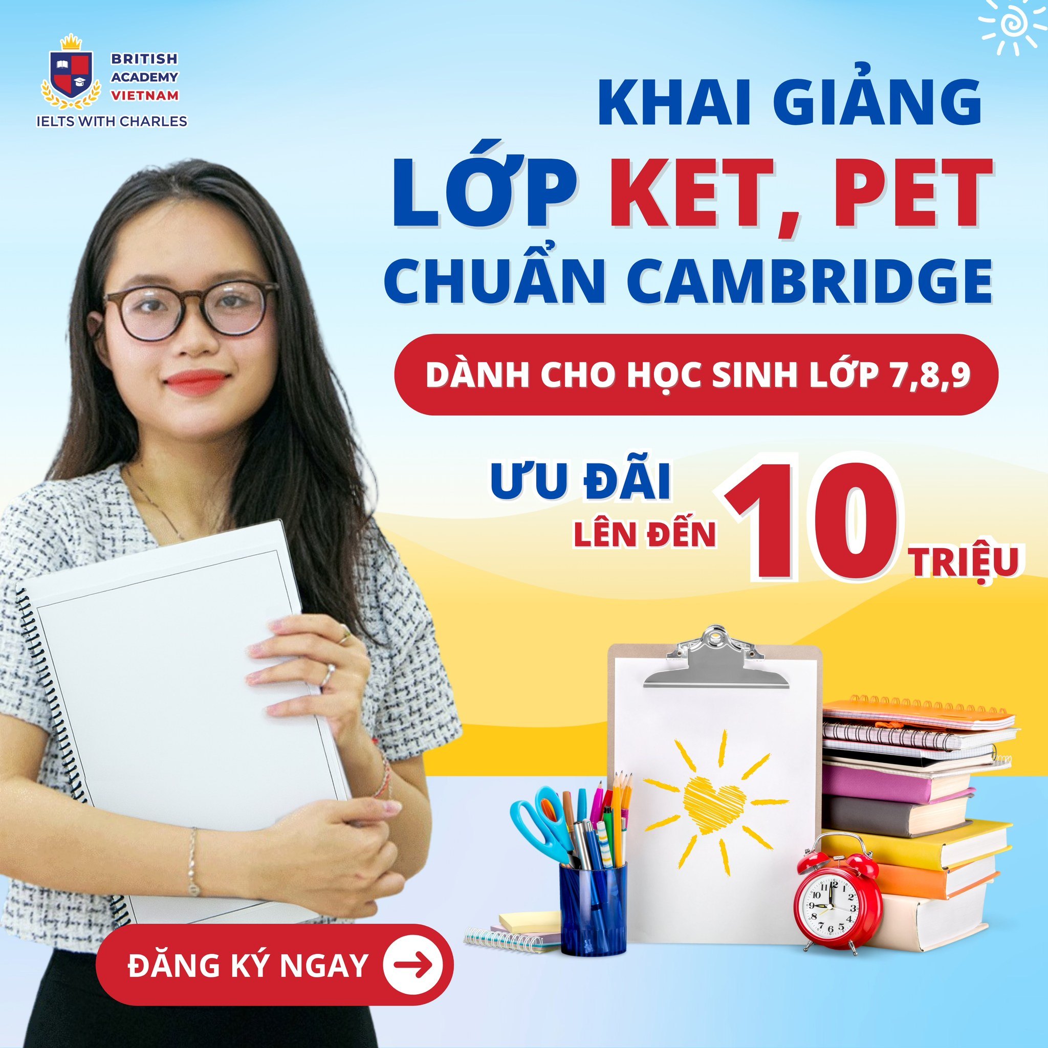 Trung tâm IELTS with Charles - British Academy Vietnam - Cơ sở 2