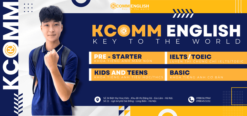 Trung tâm Kcomm English - Long Biên