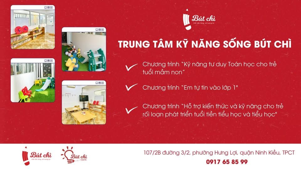 Trung tâm Kỹ năng sống Toán tư duy Singapore Bút Chì - Cần Thơ