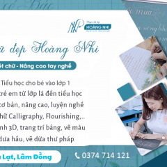 Trung Tâm Luyện Chữ Đẹp Hoàng Nhi - Tô Ngọc Vân