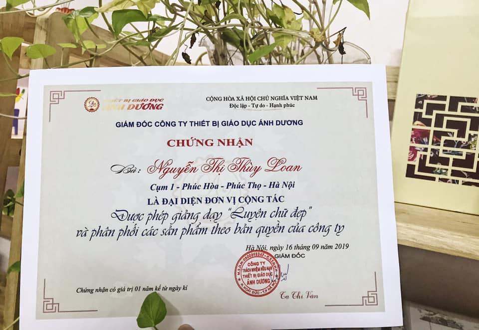 Trung tâm Luyện Chữ Đẹp Thùy Loan - Vĩnh Phúc