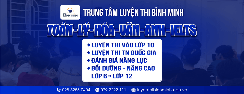 Trung tâm Luyện Thi Bình Minh - Gò Vấp
