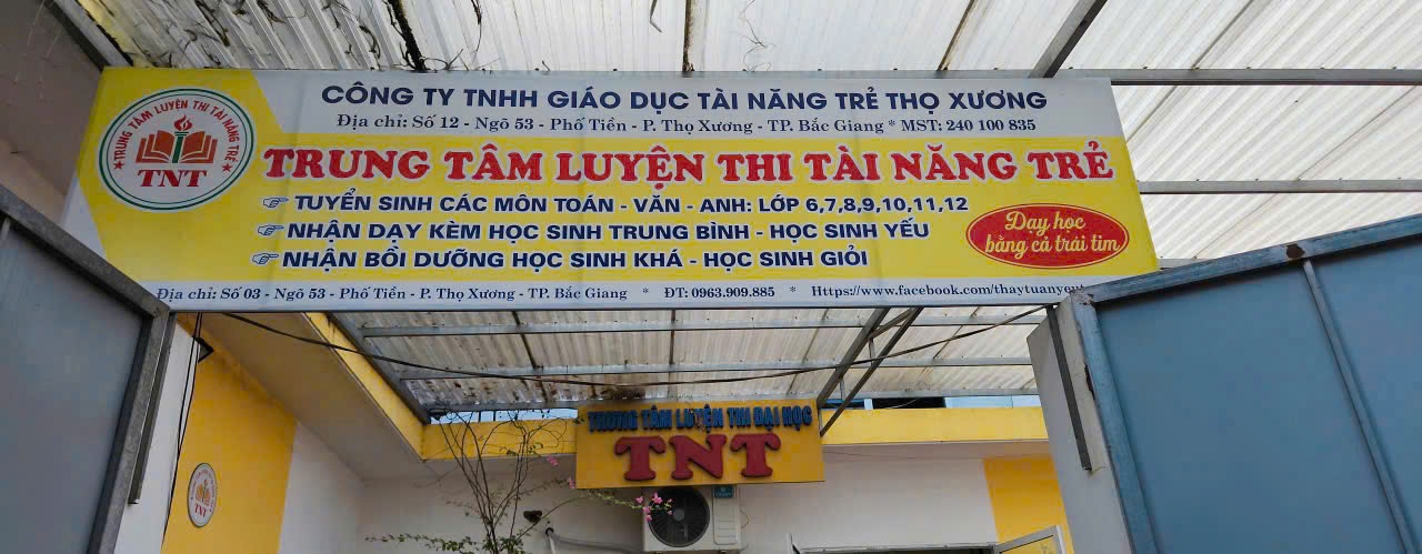 Trung tâm Luyện thi Tài Năng Trẻ - Bắc Ninh