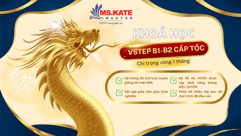 Trung tâm Luyện Thi Tiếng Anh B1 B2 - Ms.Kate Master - Tân Bình