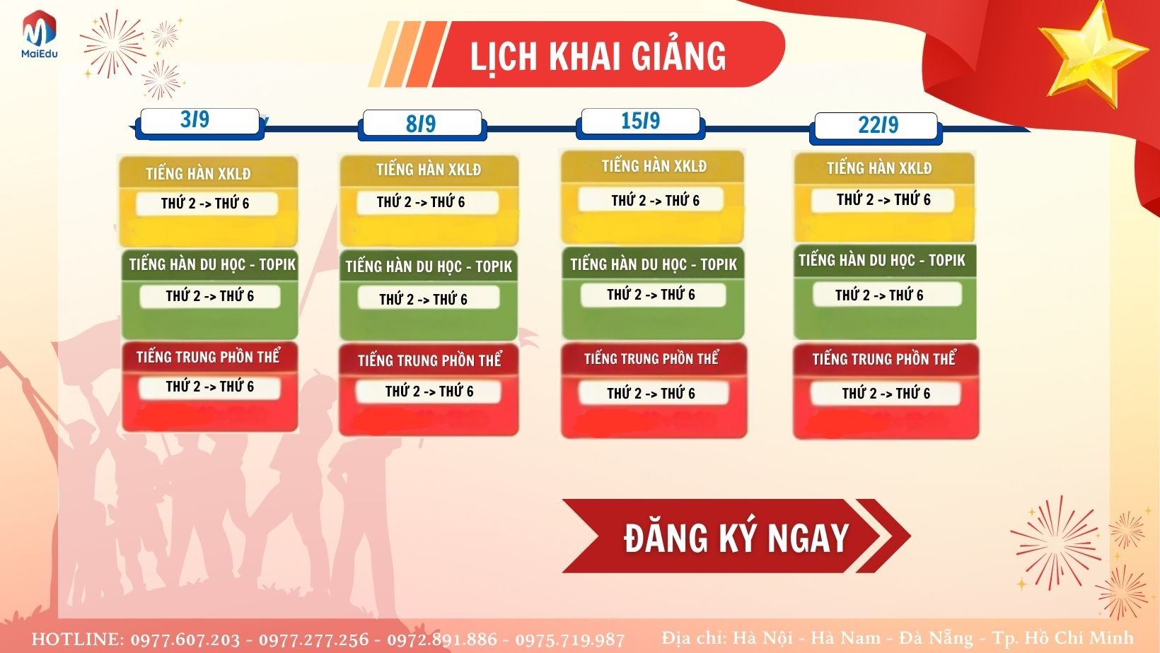 Trung tâm MaiEdu-EPS E9 Hàn Quốc - Hòa Vang