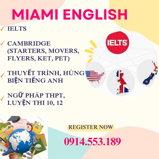Trung tâm MIAMI English - Quảng Trị