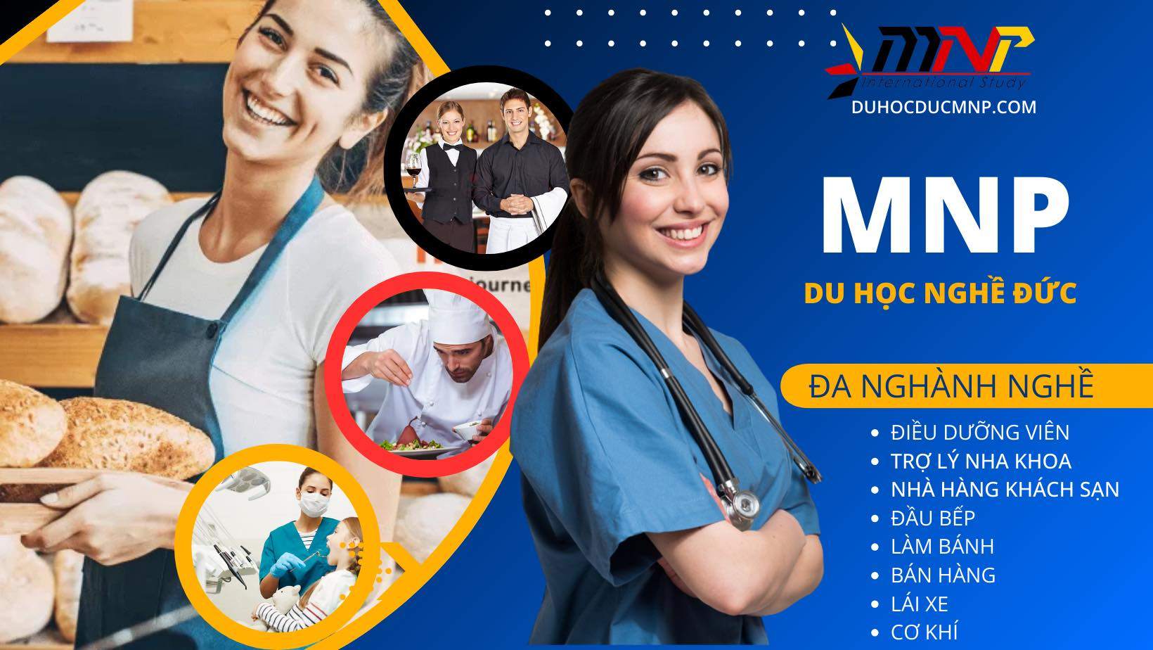 Trung tâm MNP - Du Học Nghề Đức - Hoàng Mai