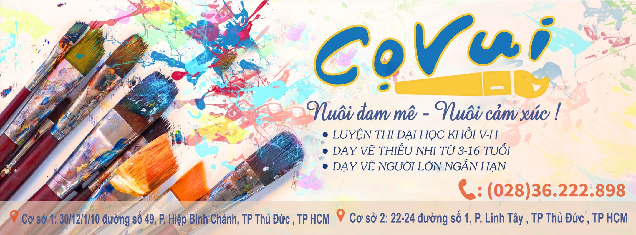 Trung tâm Mỹ Thuật Cọ Vui - Cơ sở 2