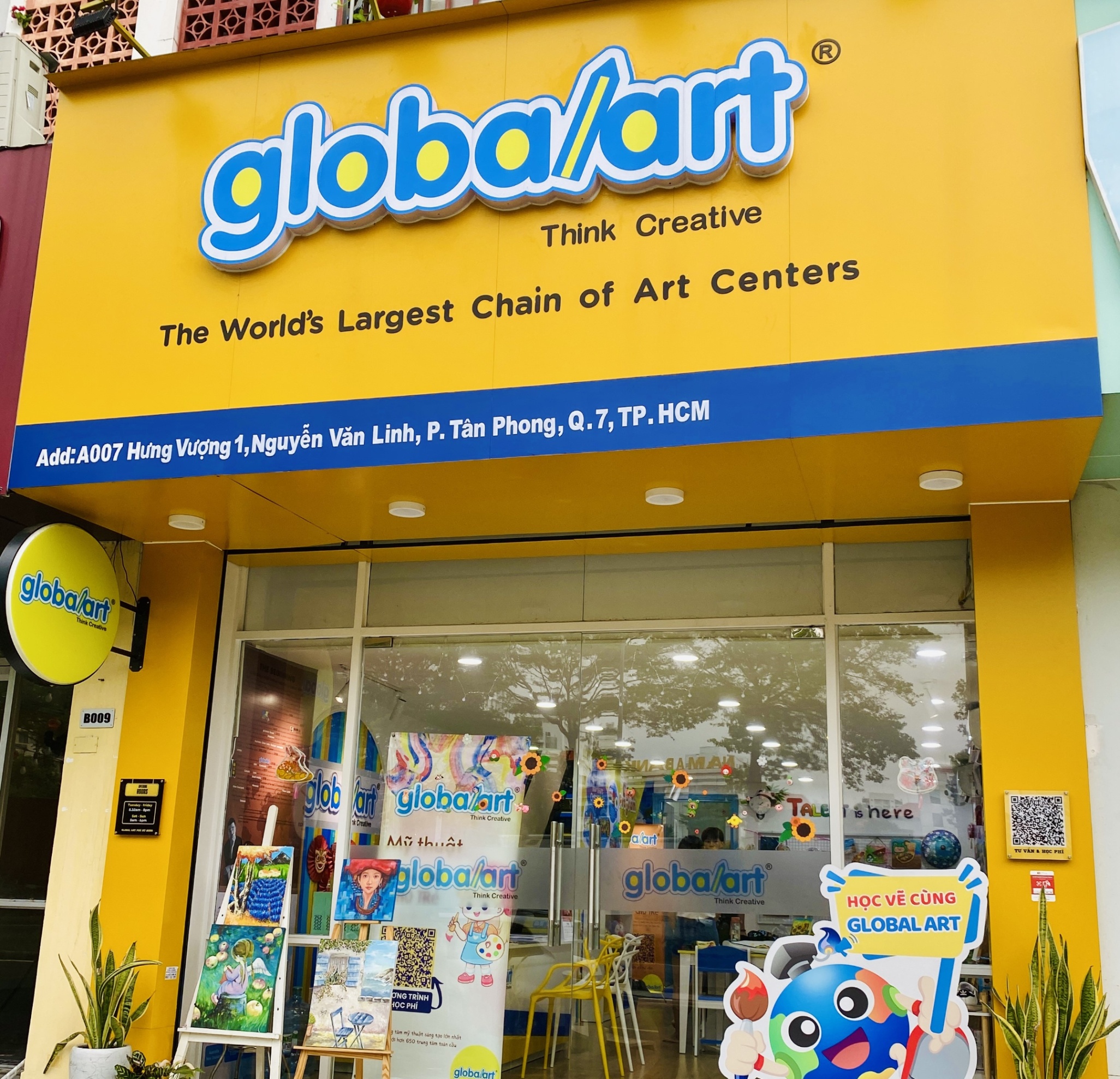 Trung Tâm Dạy Vẽ Mỹ Thuật Global Art Phú Mỹ Hưng - Quận 7